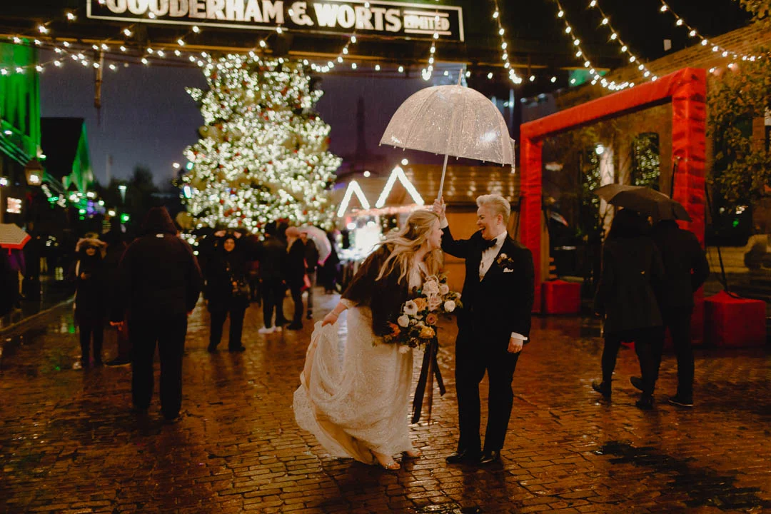 distillery district wedding