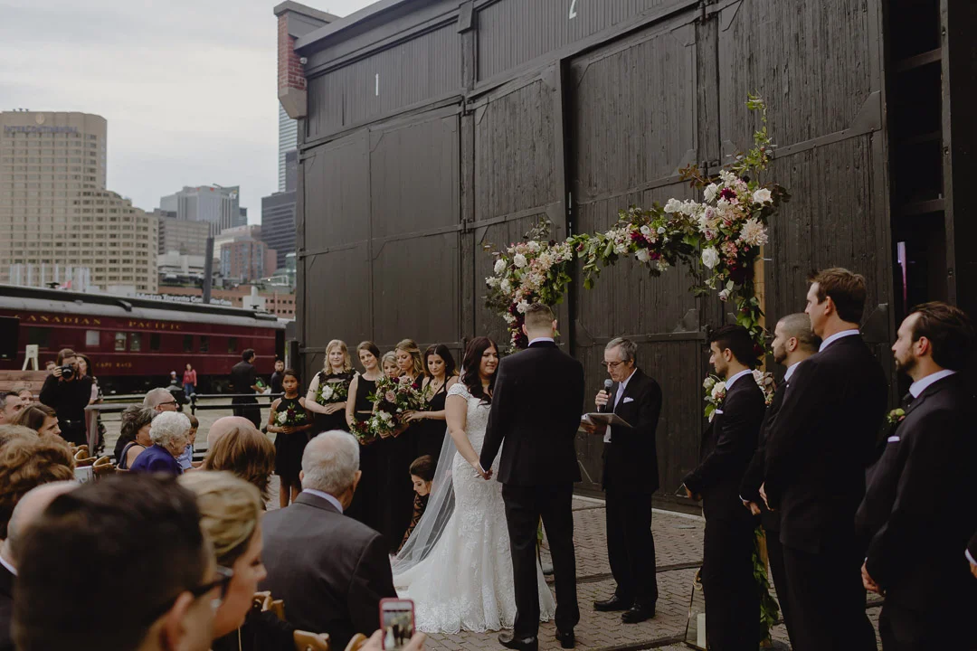 steam whistle wedding