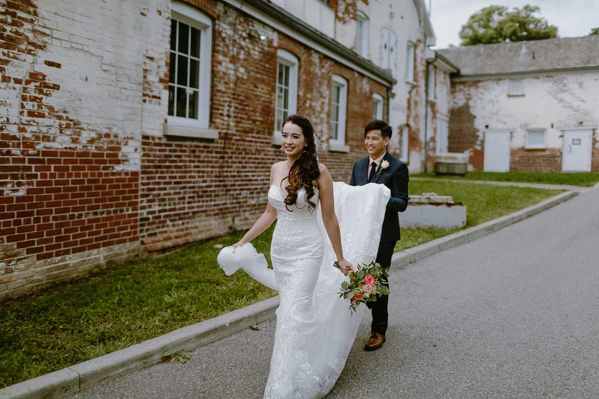 Todmorden Mills Park Wedding Photos