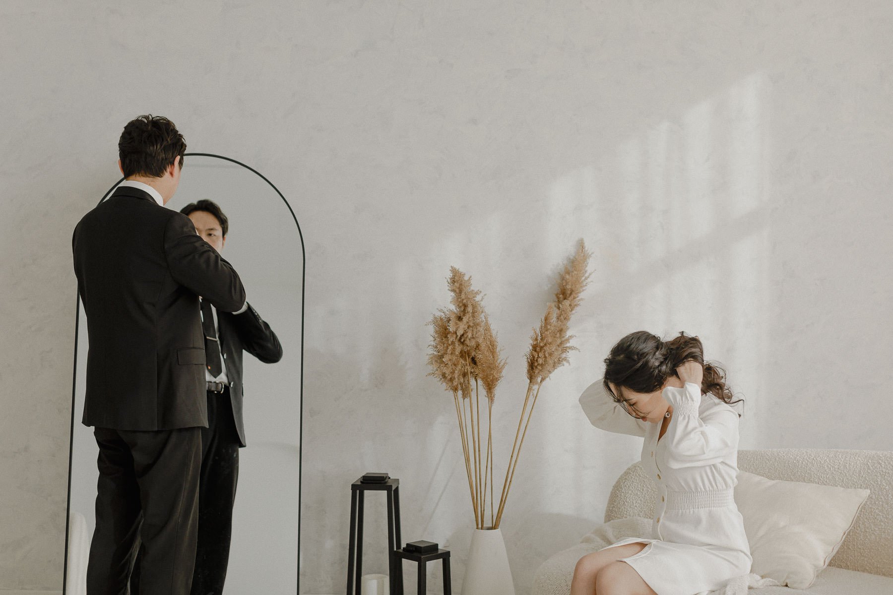 Minimalist Studio Engagement Photos  - Toronto Wedding Photography 0002.jpg