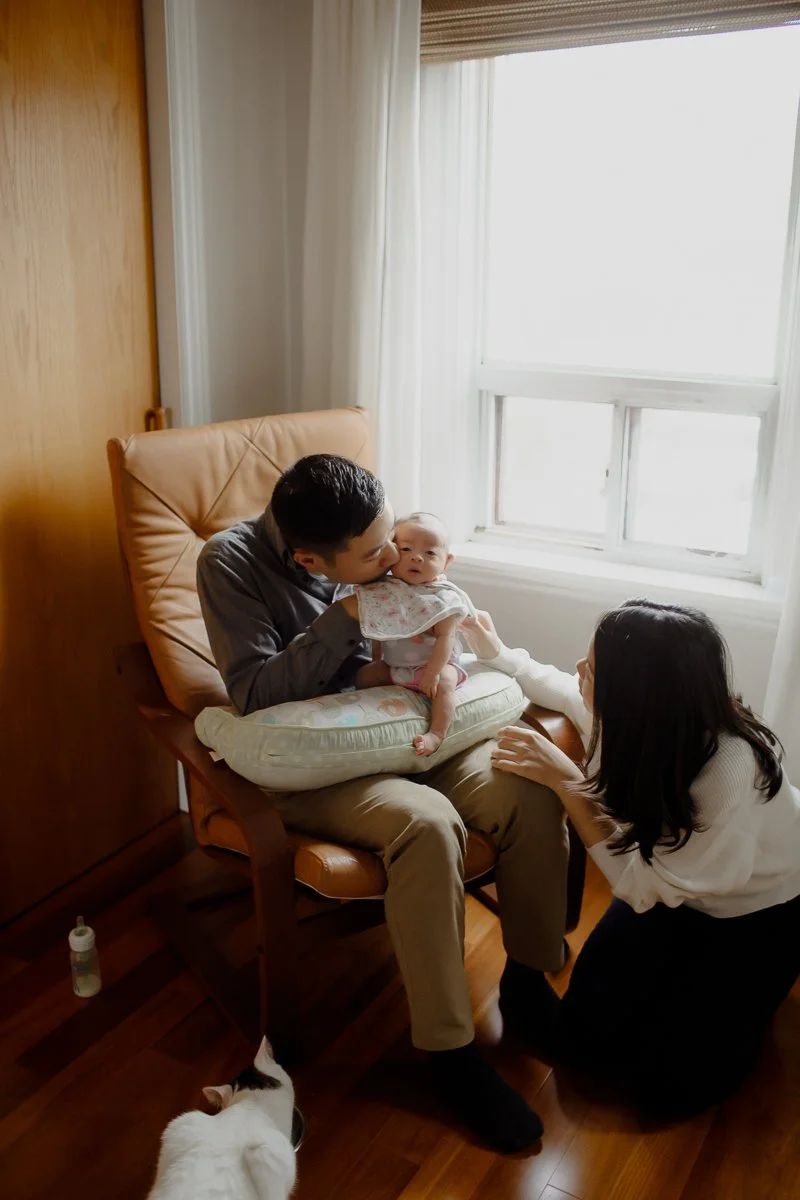 A Day in the Life with Two-Month-Old Josie: Toronto Newborn Photography