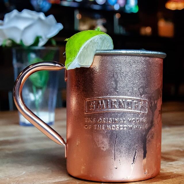 Moscow Mule on a lovely Thursday evening. 
#moscowmule #yeg #yeggers #yegcocktails #yourneighbourhoodpub