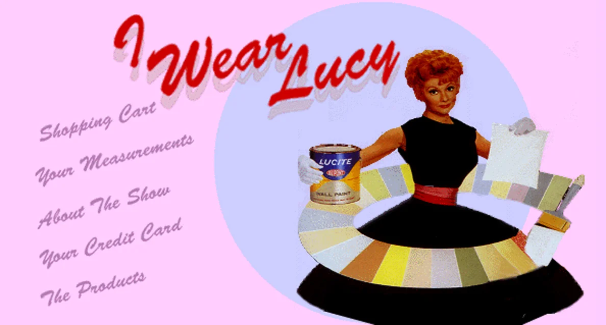I Wear Lucy Website http://iwearlucy.com/