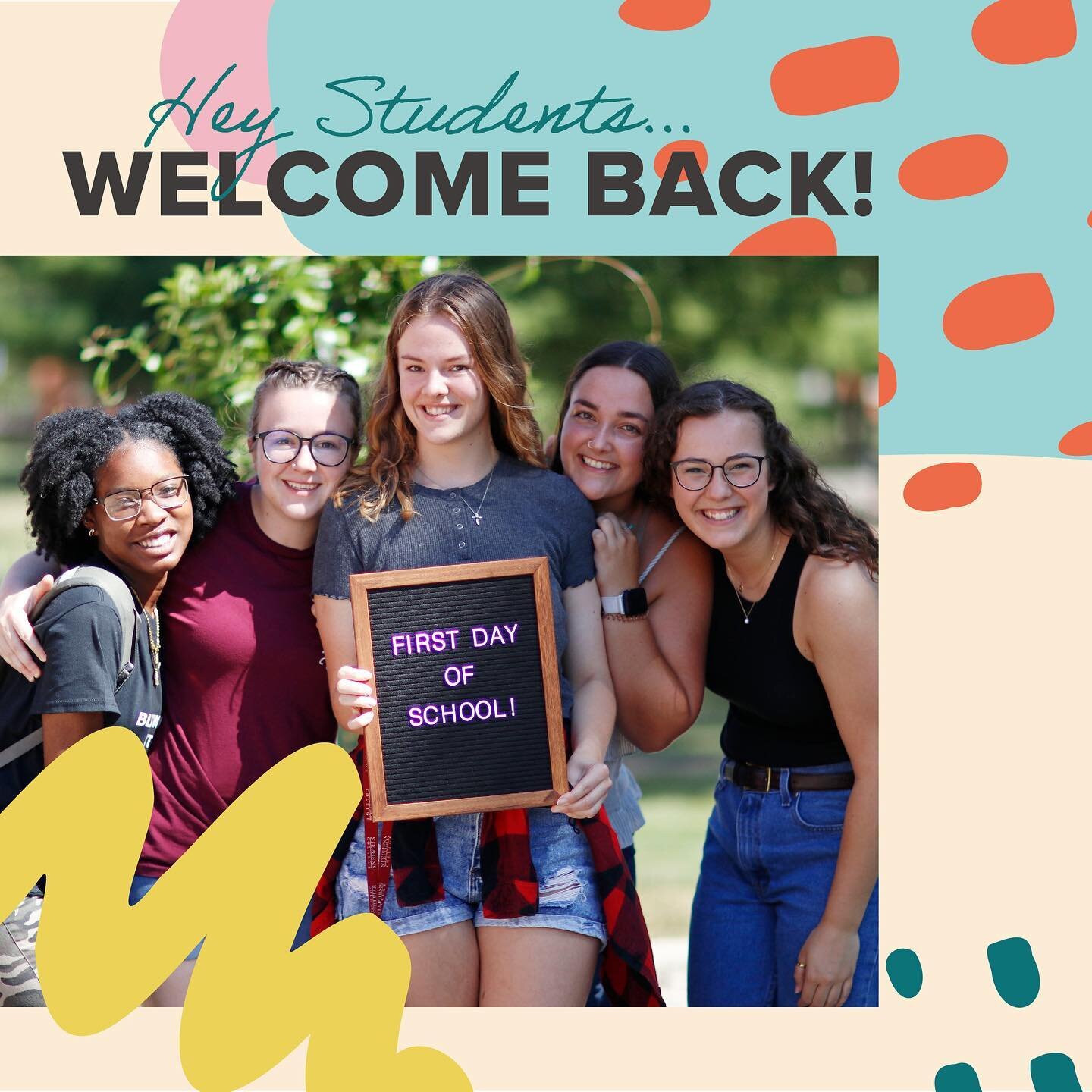 Students, summer may be over, but 👏🏼WE&rsquo;VE 👏🏼 MISSED 👏🏼YOU 

We&rsquo;re ready to have some fun and hope you&rsquo;ll be there to join us! Keep your eyes open for ALL the shenanigans happening soon 🤩