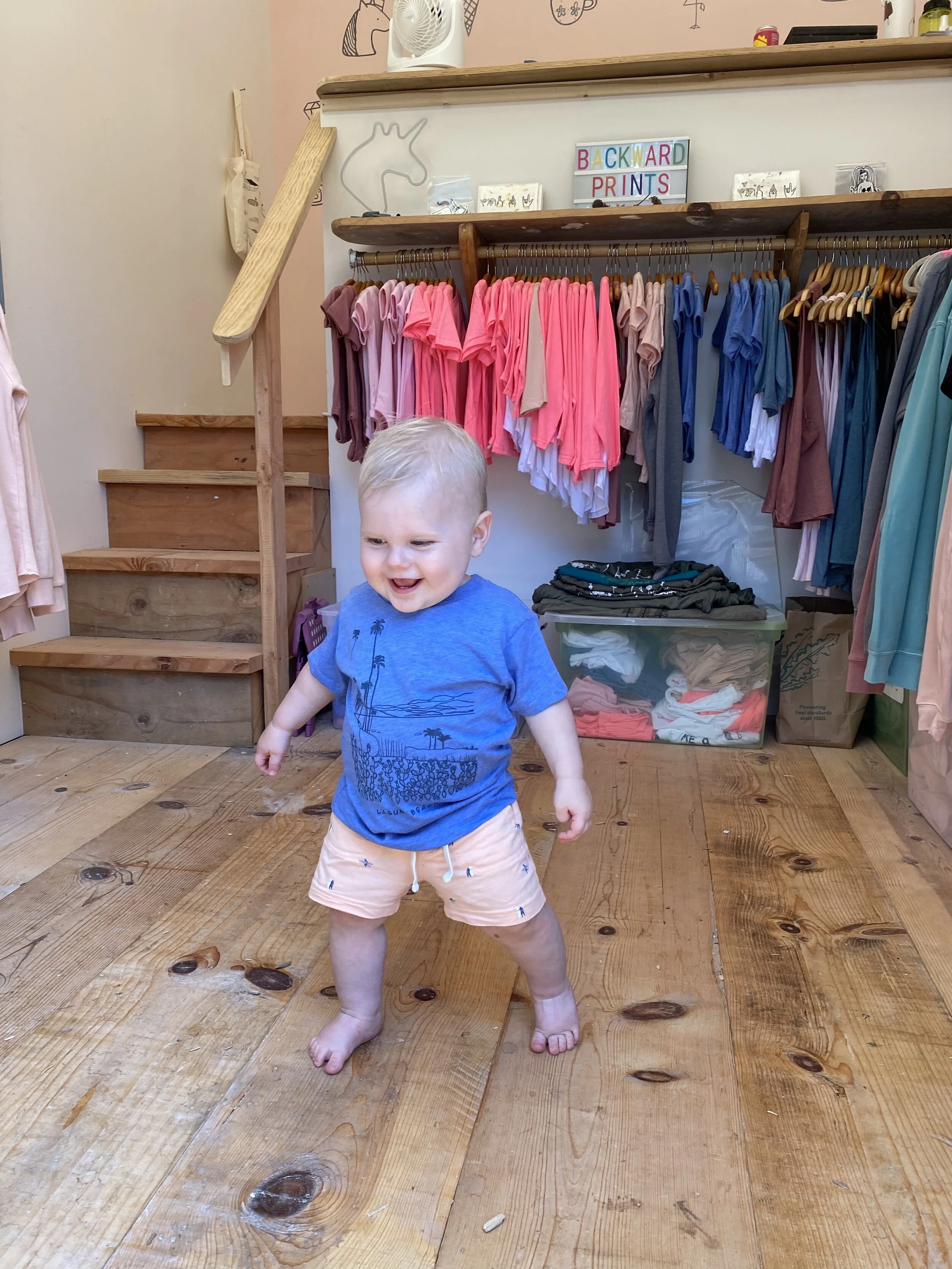 Heisler Park Cactus Palm Tree Toddler Tee