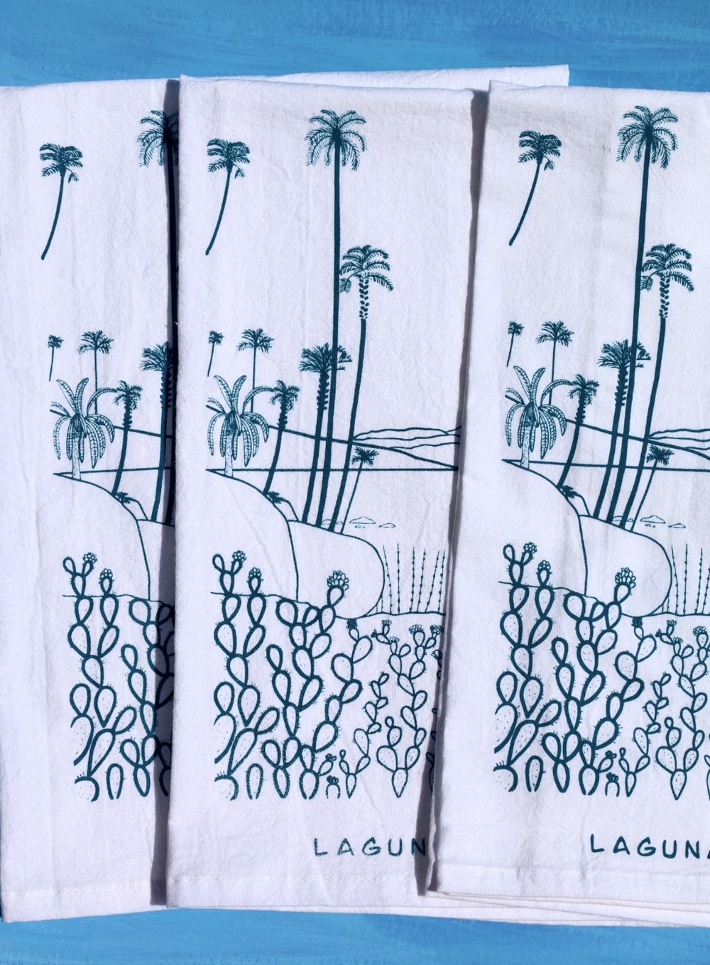 Screen Printed Kitchen Towels — BACKWARD PRINTS