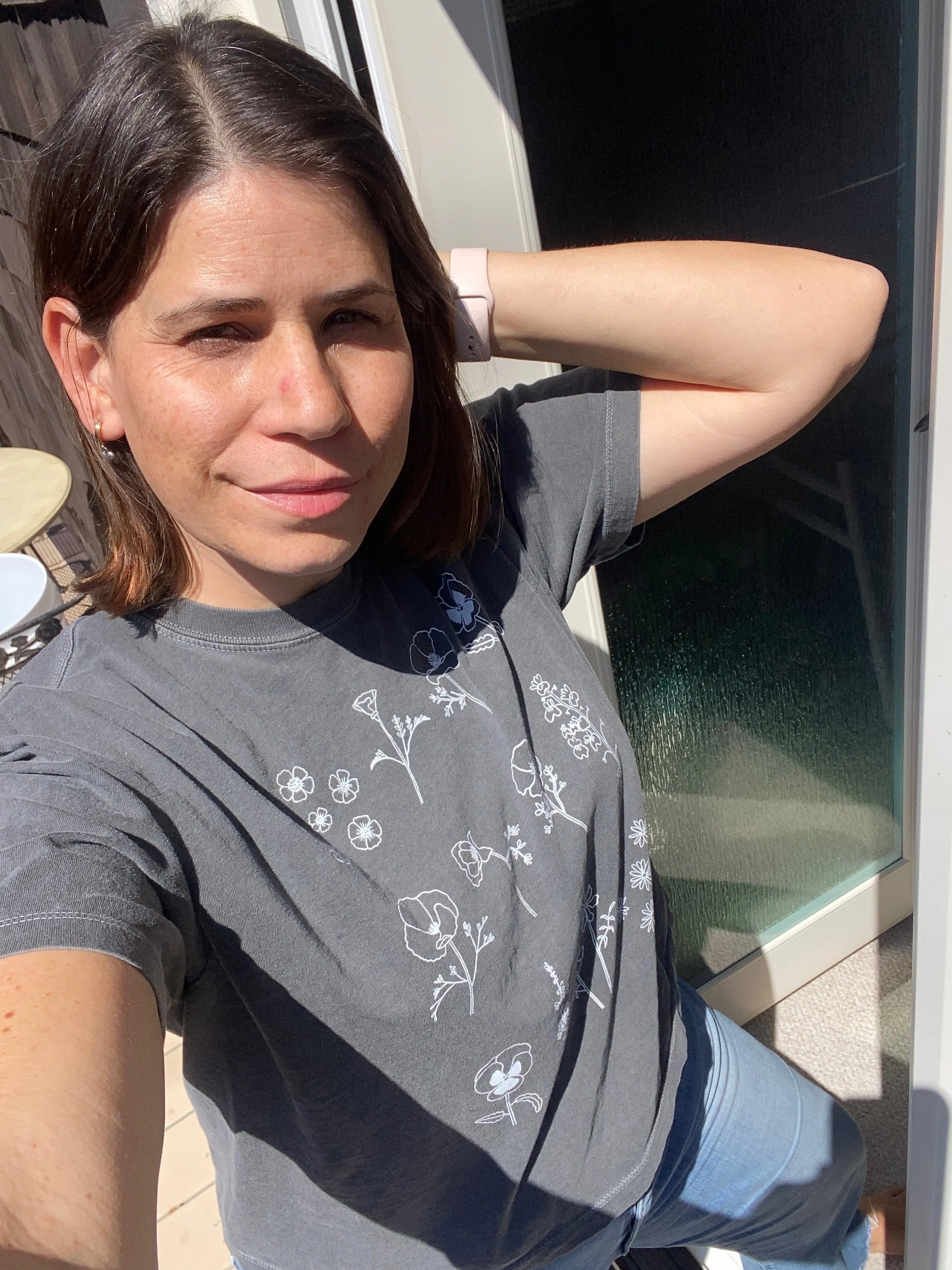 Wildflower Boxy Tee