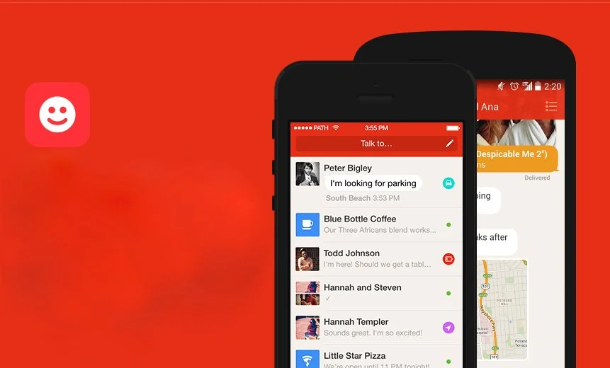 Path Talk Places bietet Kundendienst per Messenger.