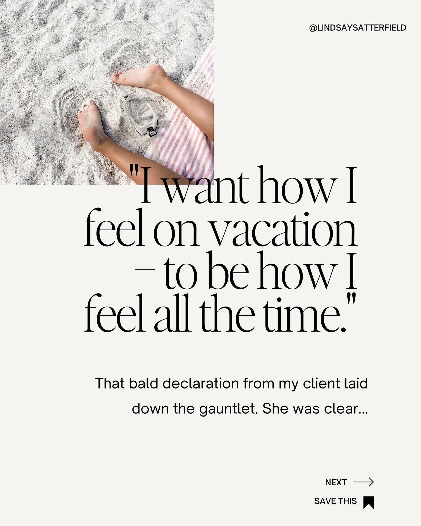 It was the dog days of August a few years ago. The streets of D.C. were at their quietest. There was that nostaligic calm before the inevitable September back-to-work storm. 
 
I was in my client&rsquo;s office for a coaching session. She had just re