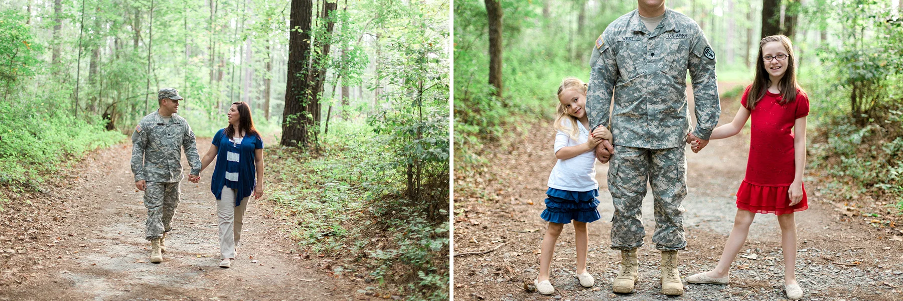 Military Lifestyle Family Session // www.kristalajara.com