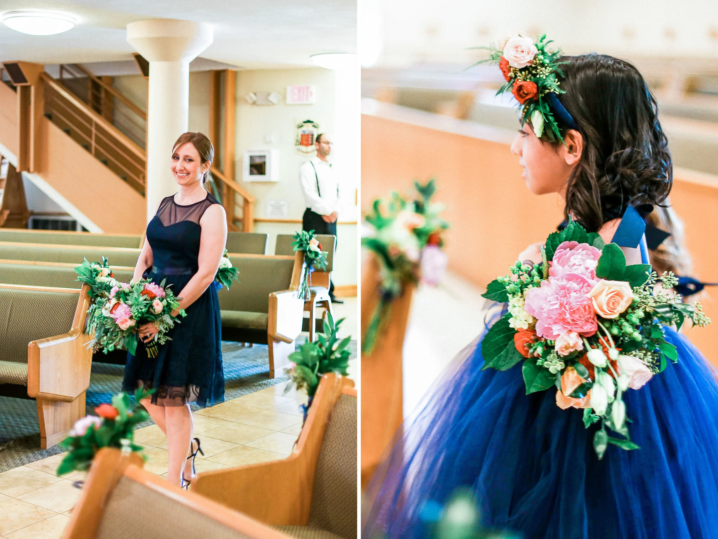 Rose + Nick Wedding at St. Mary Magdalen Church // www.kristalajara.com
