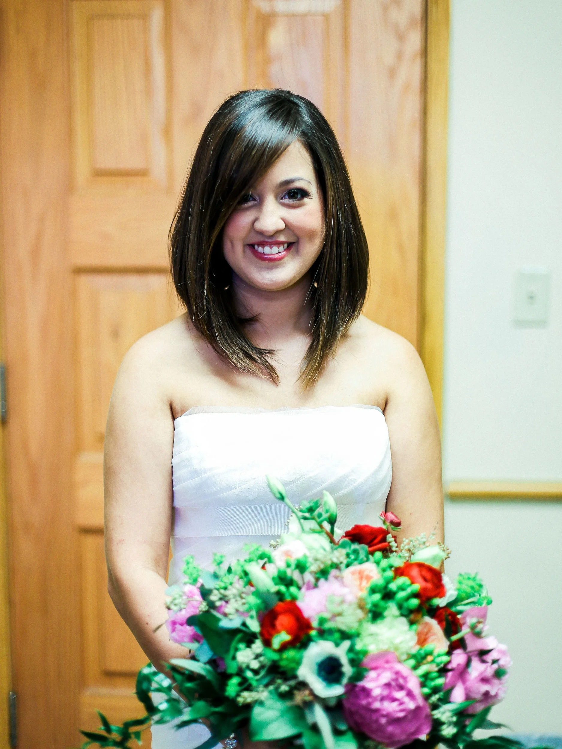 Rose + Nick Wedding at St. Mary Magdalen Church // www.kristalajara.com