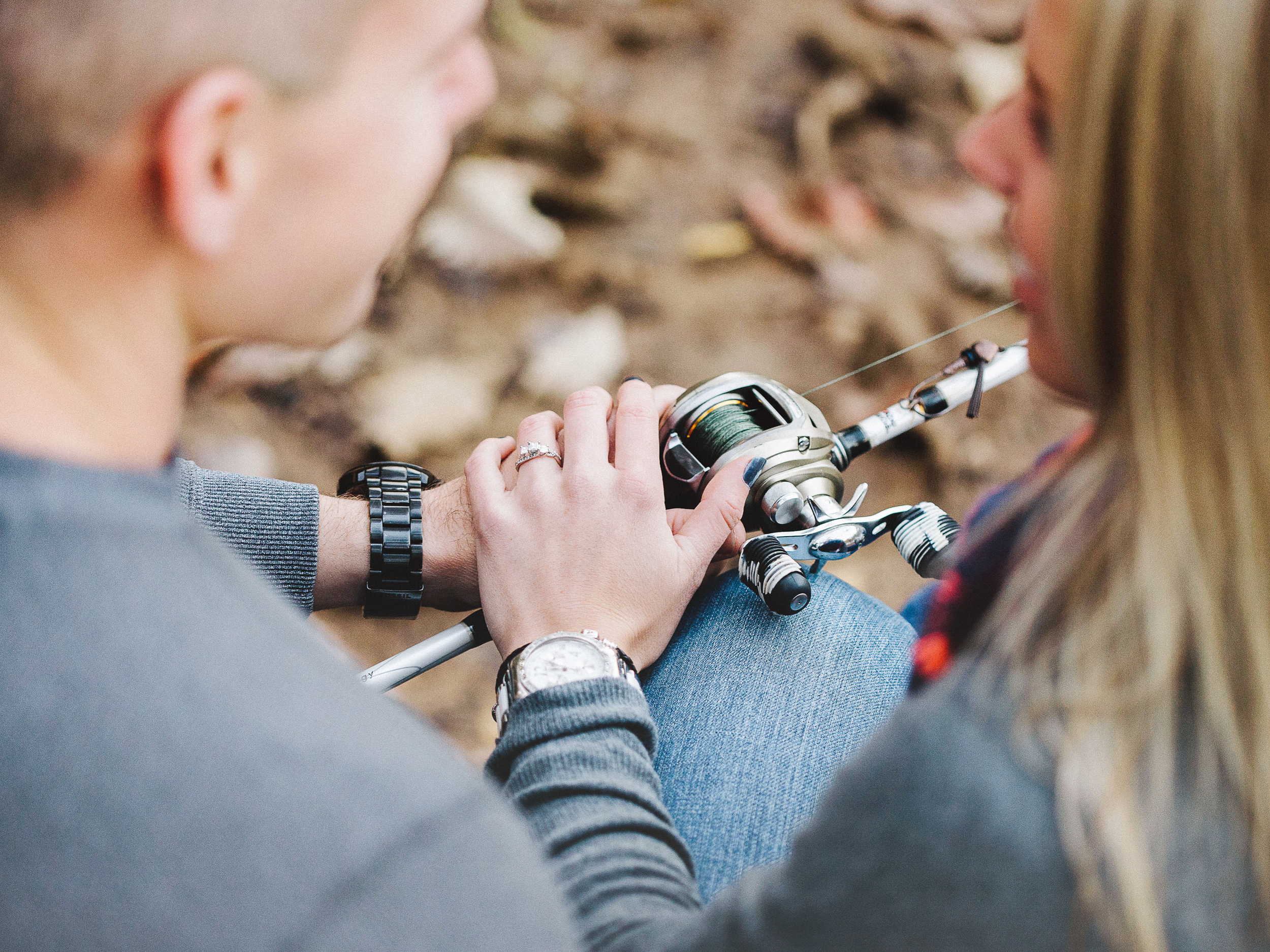 Chelsea + Matt | Raven Rock State Park Engagement // www.kristalajara.com