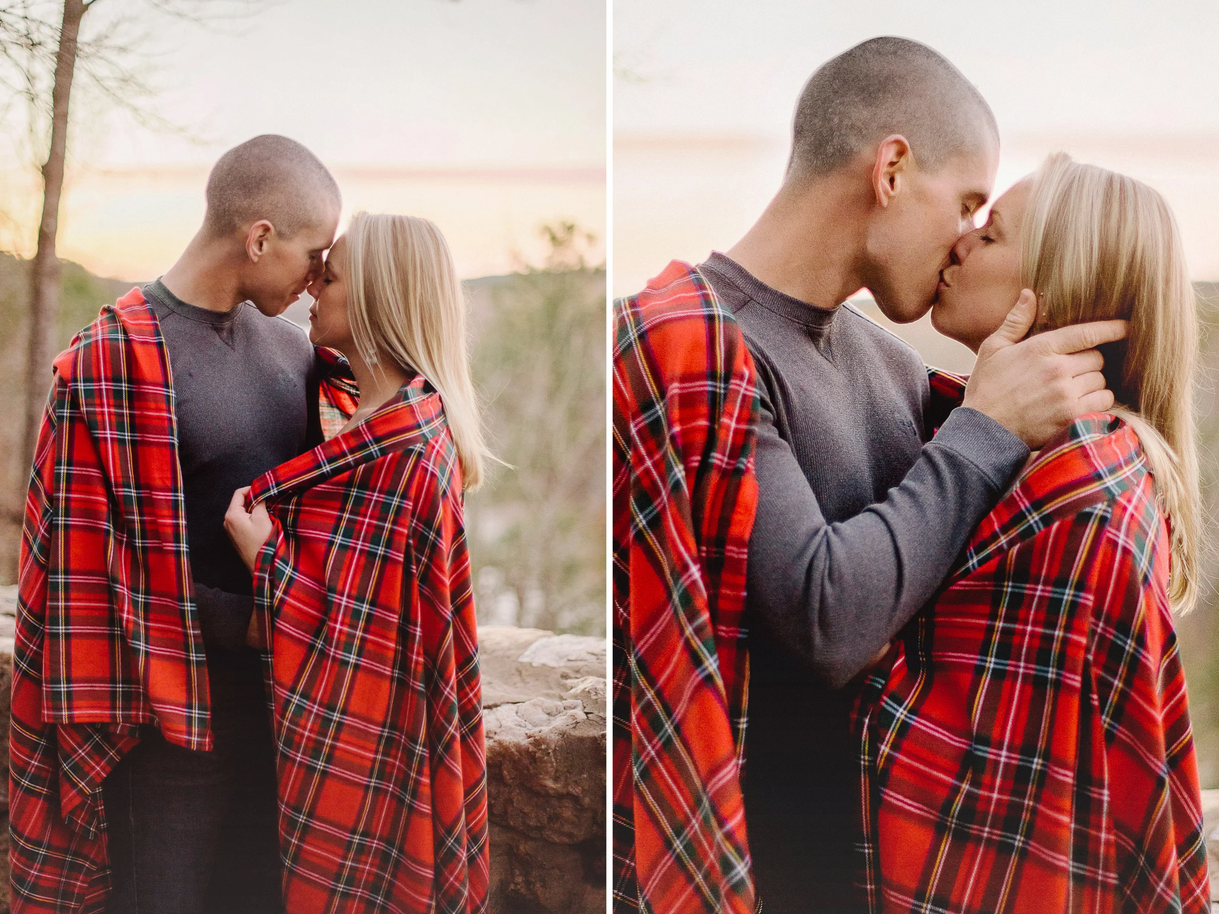 Chelsea + Matt | Raven Rock State Park Engagement // www.kristalajara.com