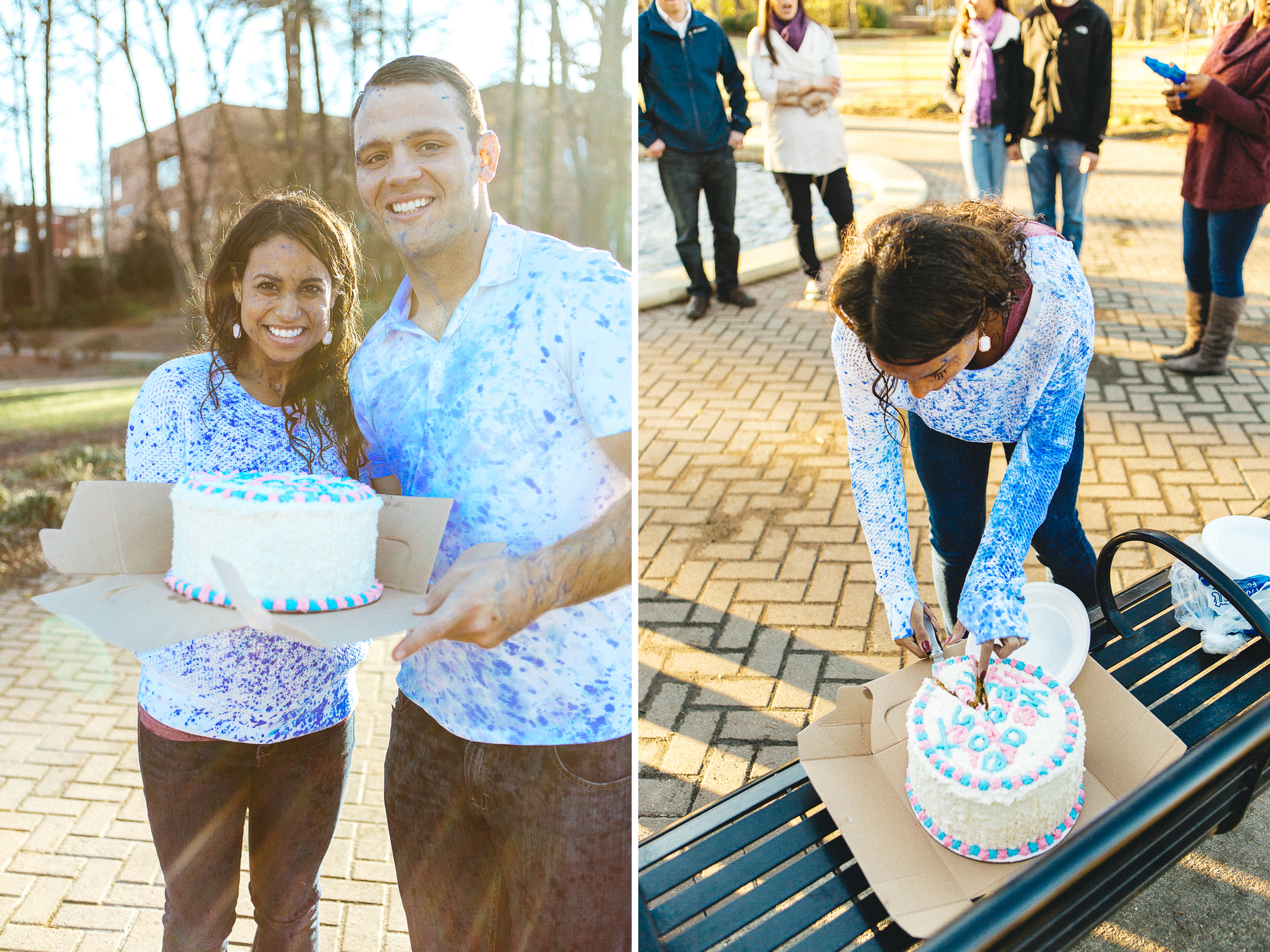 Baby Gender Reveal: It's a boy // www.kristalajara.com
