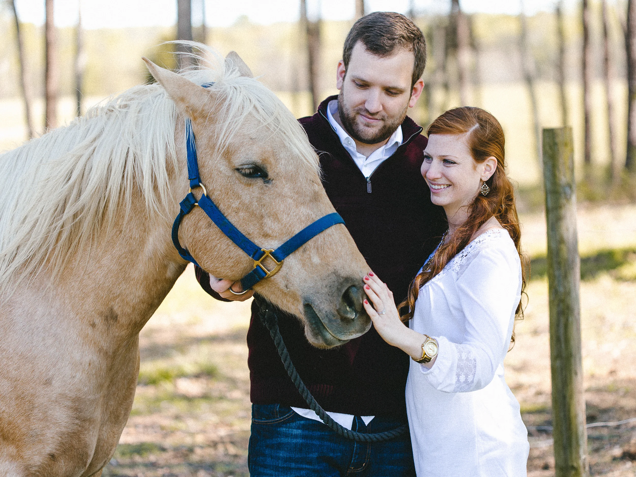 Nikki + Tyler: Hudson Manor Engagement // www.kristalajara.com