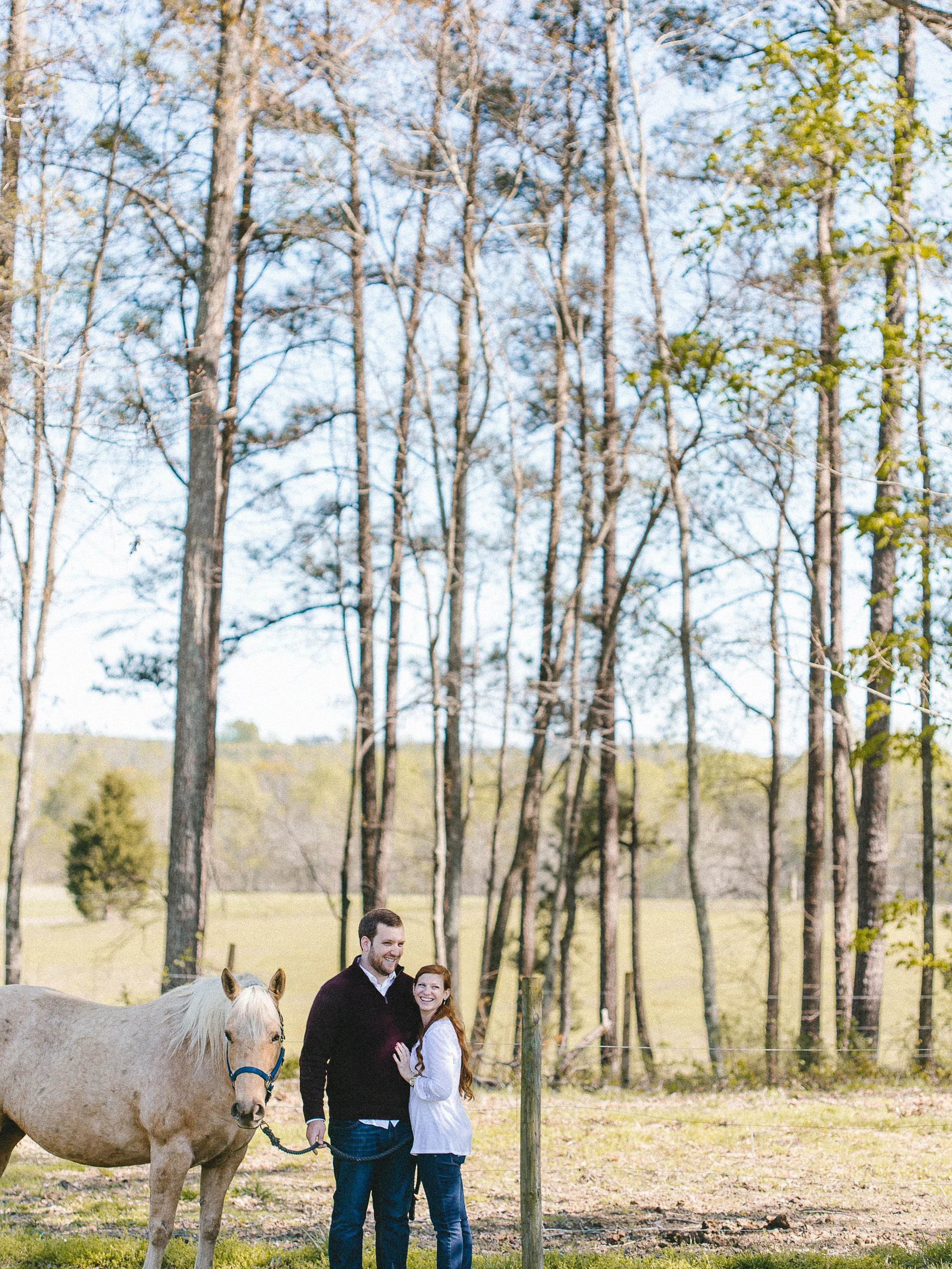 Nikki + Tyler: Hudson Manor Engagement // www.kristalajara.com