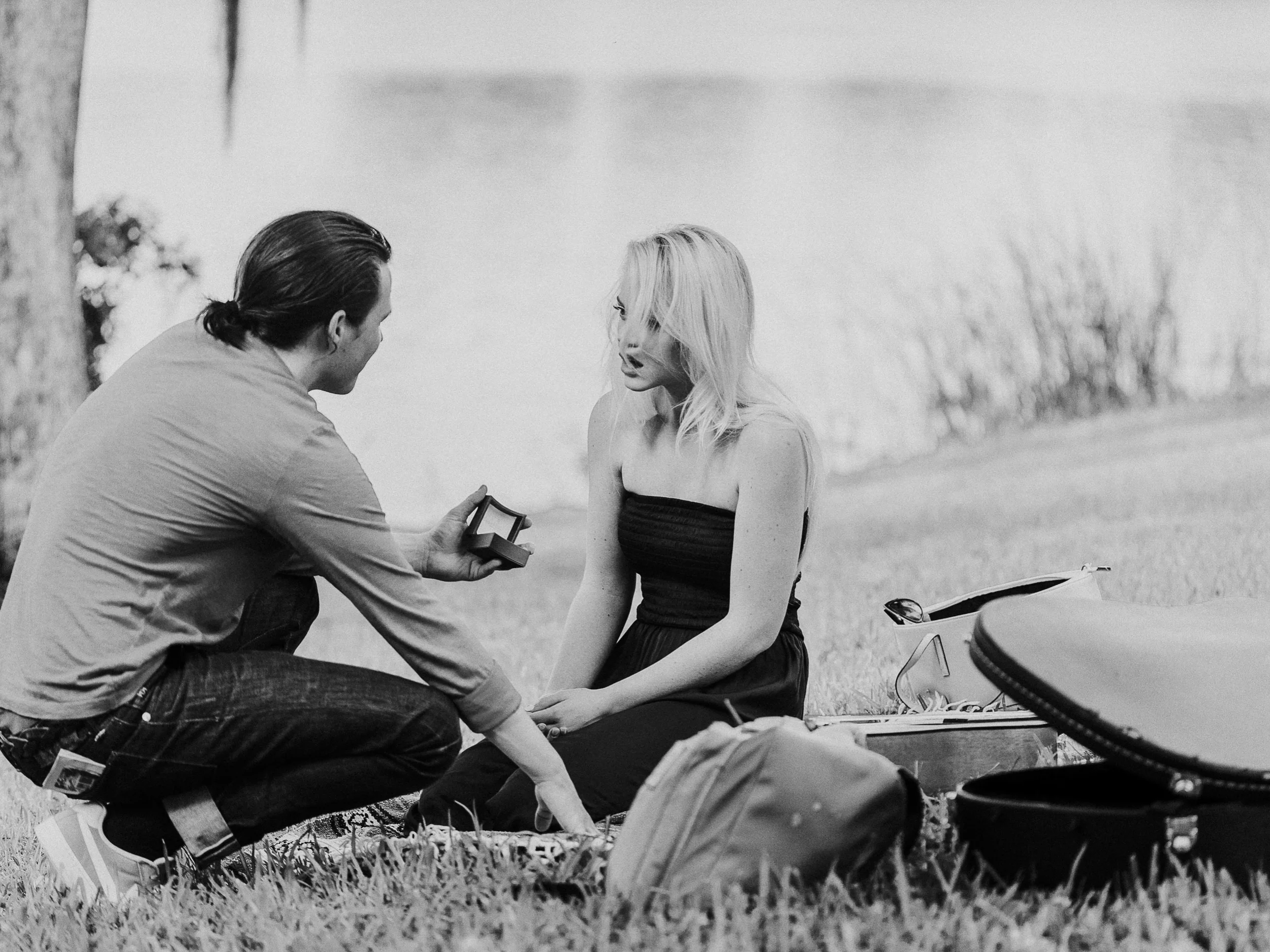 Jake + Milena: Leu Gardens Proposal // www.kristalajara.com