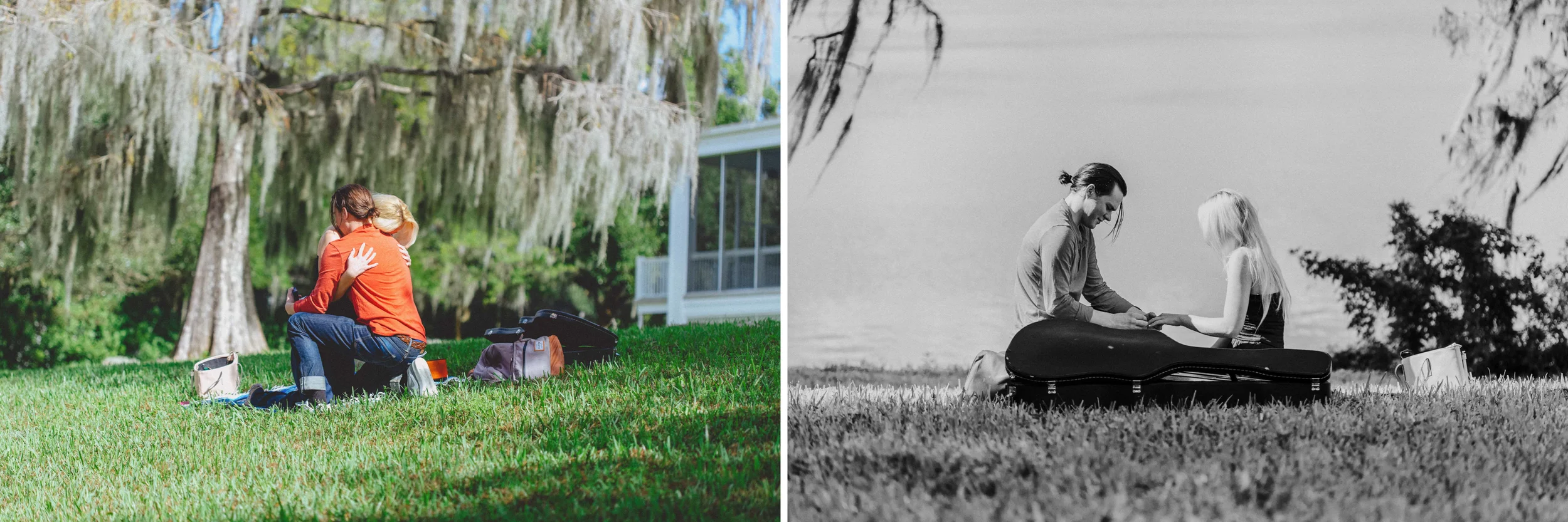 Jake + Milena: Leu Gardens Proposal // www.kristalajara.com