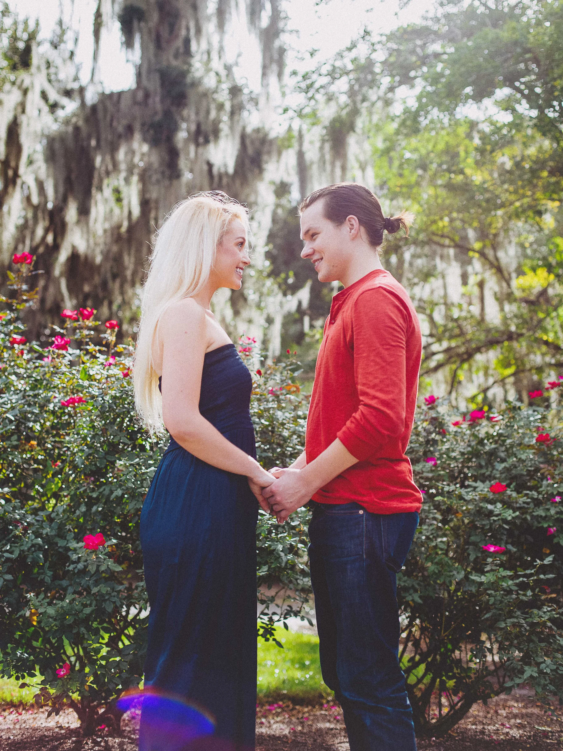 Jake + Milena: Leu Gardens Proposal // www.kristalajara.com