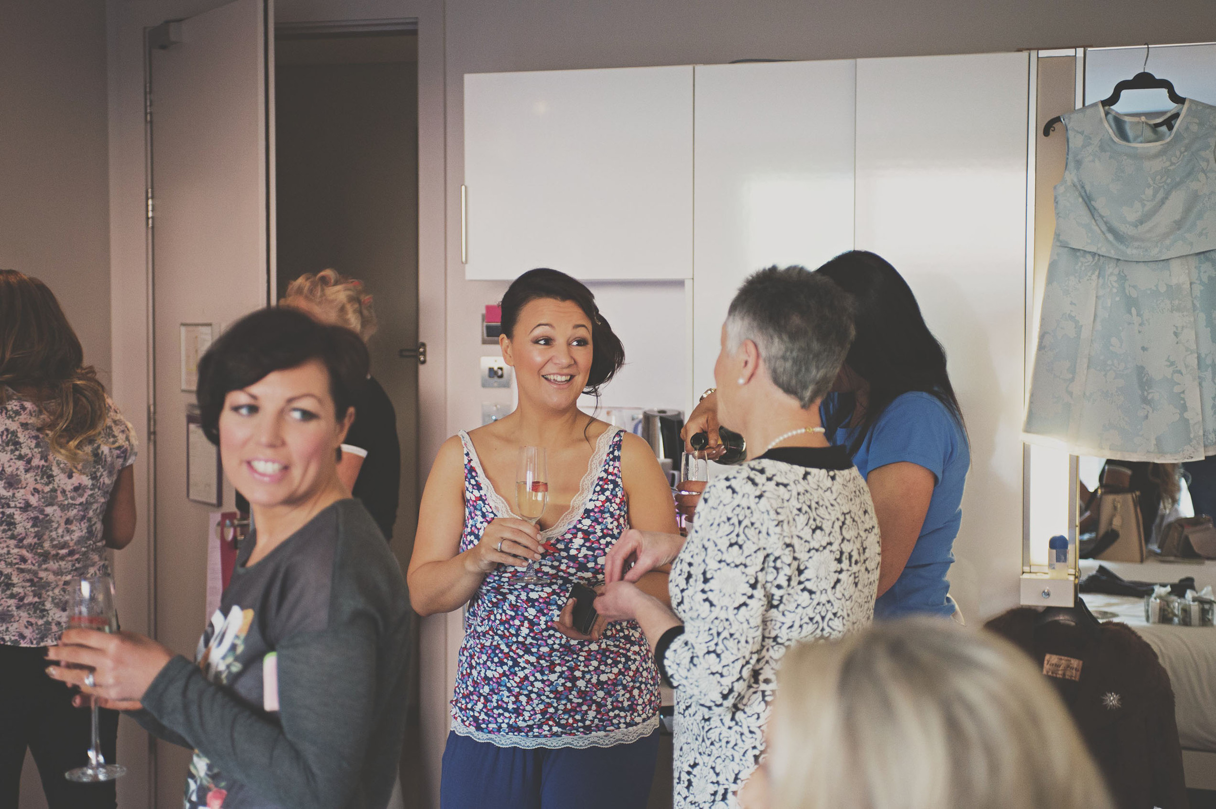  Bridesmaids at Morrison Hotel Wedding