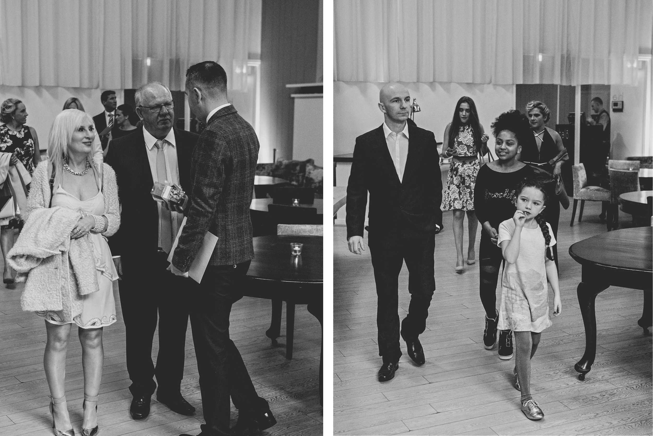 Wedding guests arrive at the Morrison Hotel Dublin