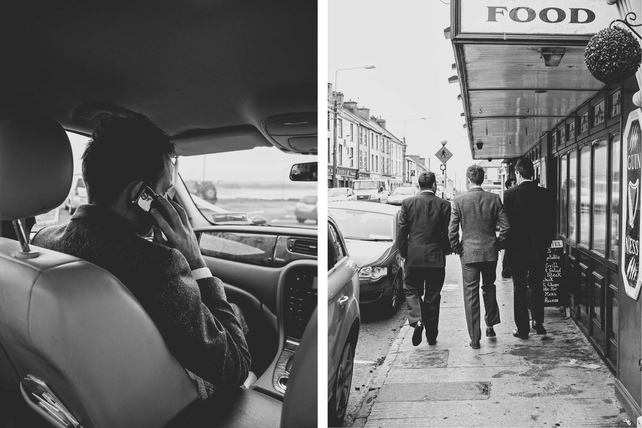 Groom goes to pub wedding morning