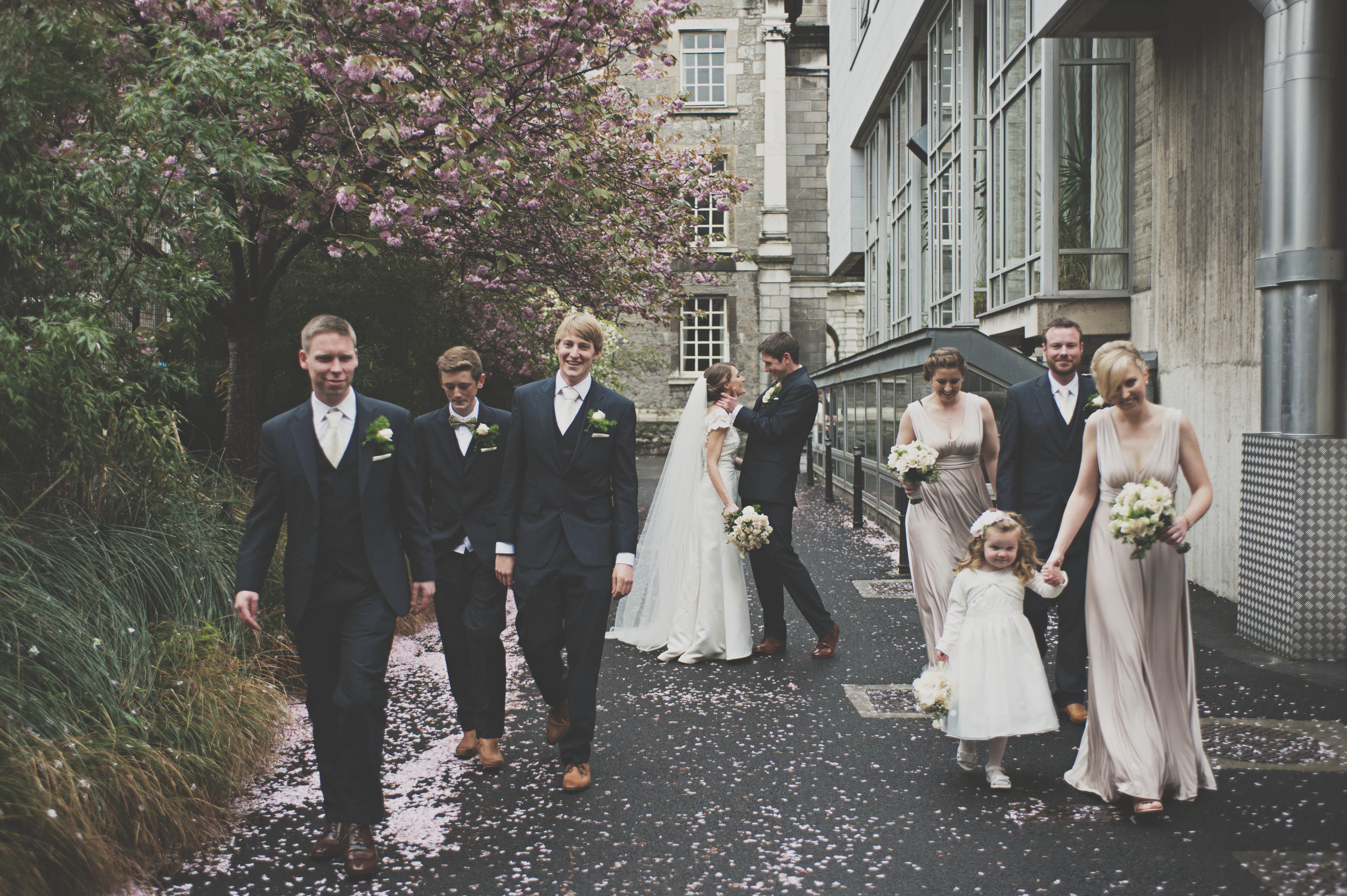 Wedding at Trinity College Dublin 