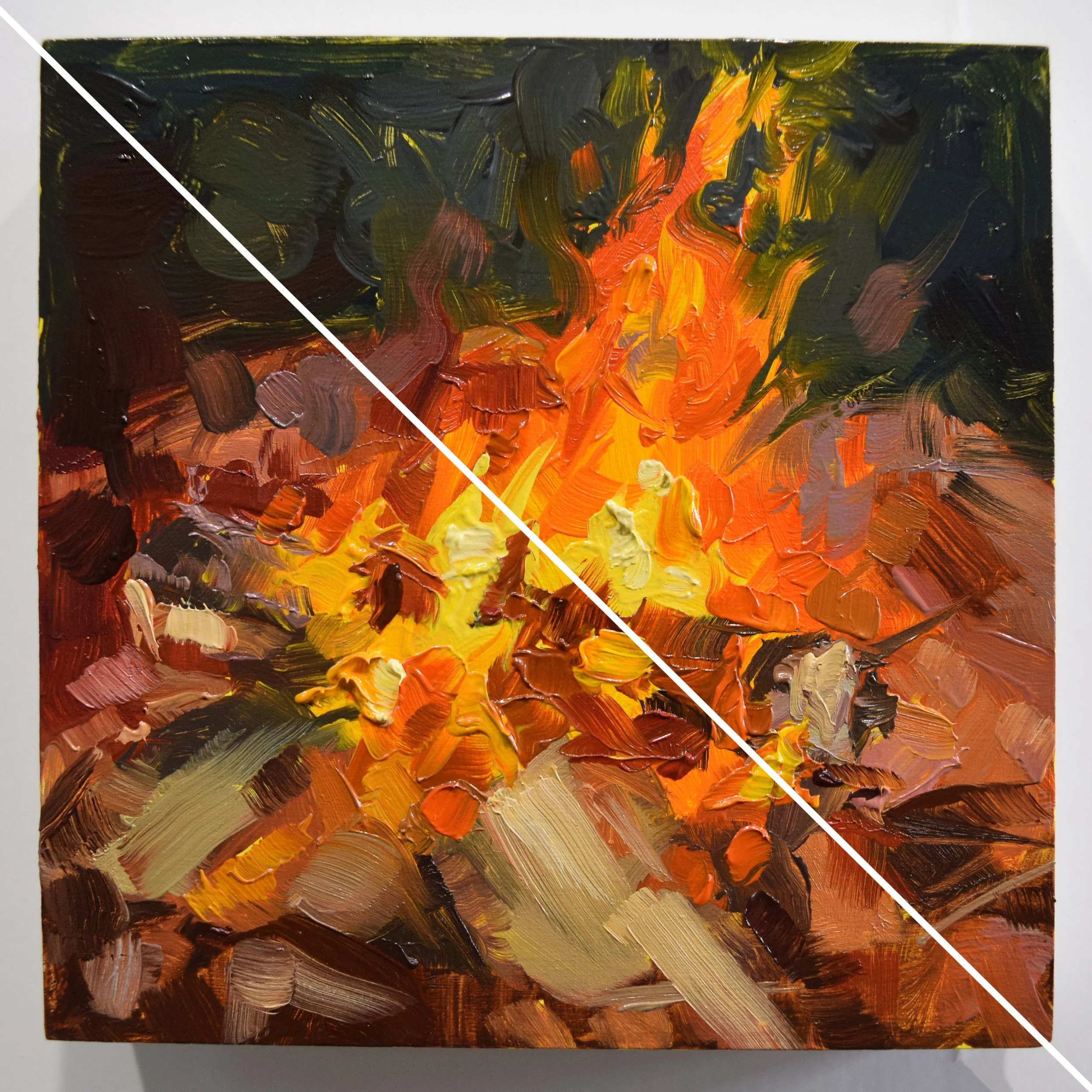 Campfire (4x4in)