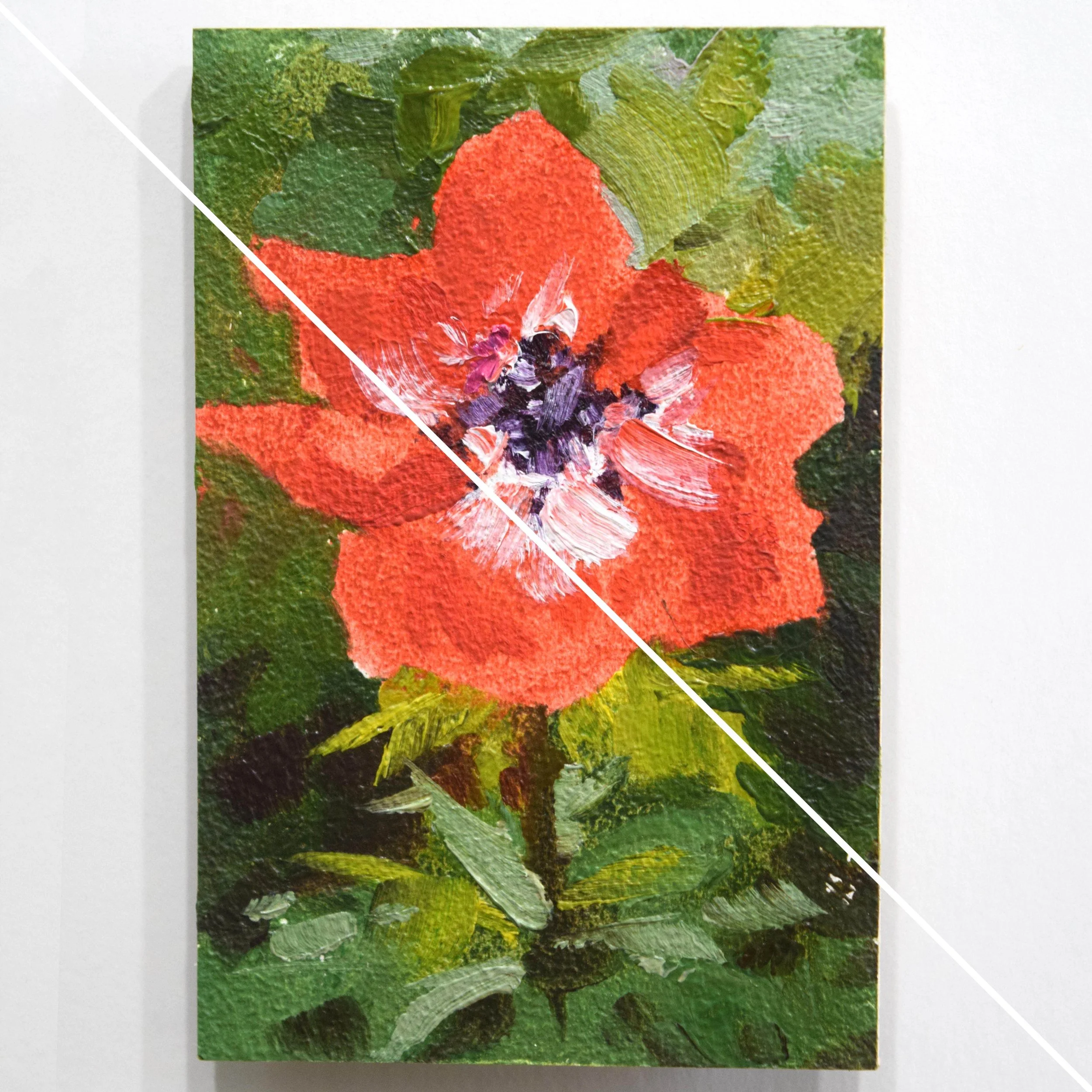 Red Bloom (2x3in)