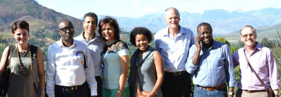 Some of the participants from the 5th Intensive, held in Paarl, Western Cape, South Africa. 2016. Participants came from South Africa and Nigeria.