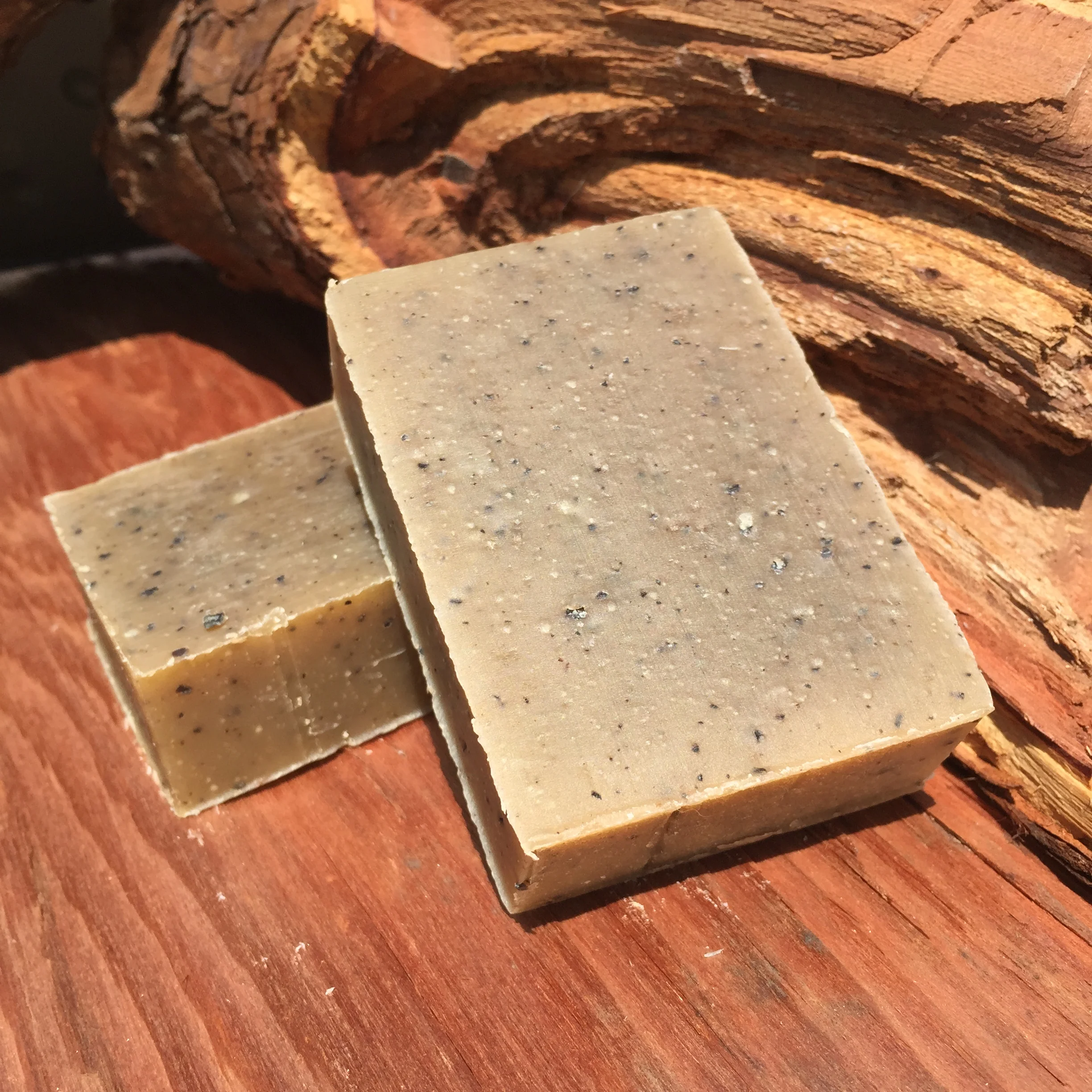     Peppermint Hobo Mocha   &nbsp;    This soap was created from our love of coffee. &nbsp;We brew organic fair-trade shade grown coffee for this bar. &nbsp;You'll experience the coffee grounds throughout the whole bar which produce a wonderful exfol