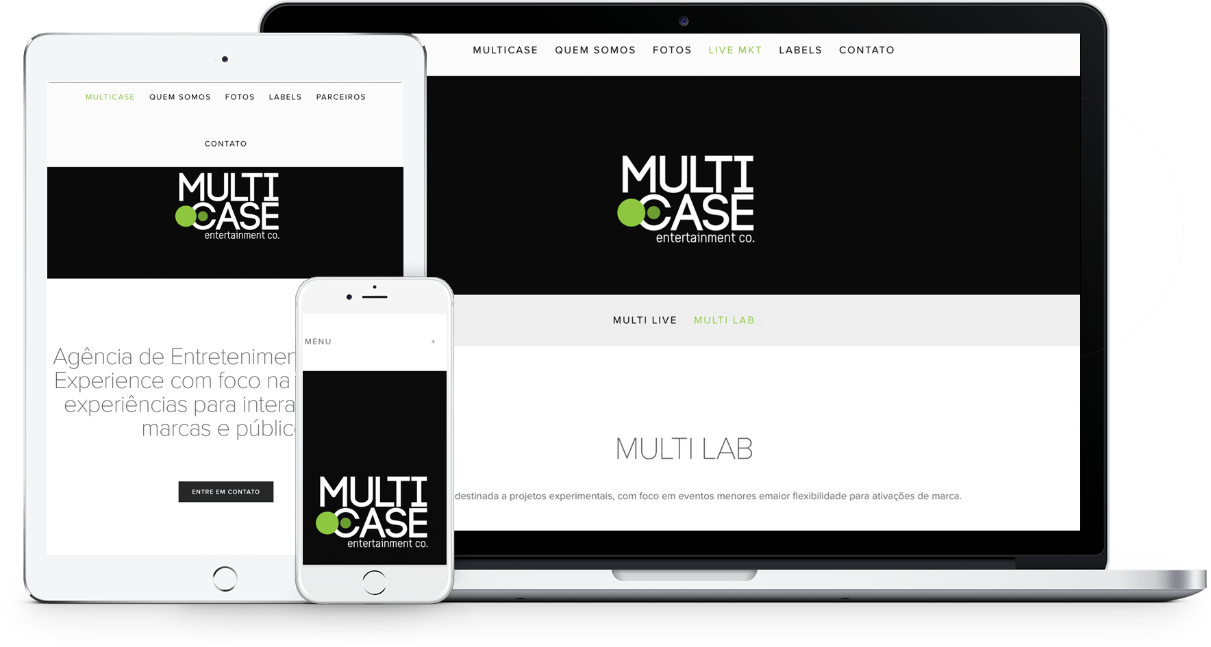 Sites modernos Squarespace