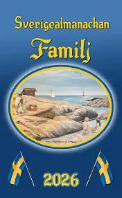 Swedish Sverigealmanackan Famili 2026