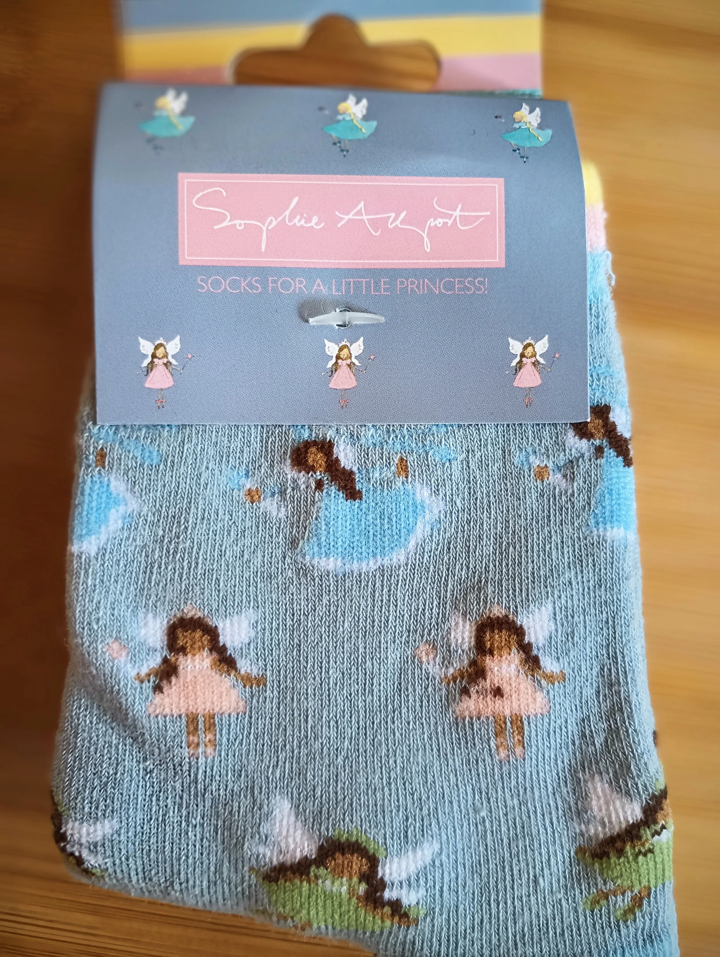 Princess Fairies Kids Socks (Set Of 2)