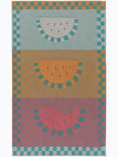 Melon Pop Jacquard Dish Towel