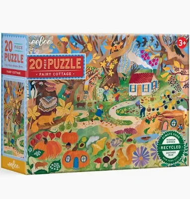 Fairy Cottage 20 Piece Puzzle