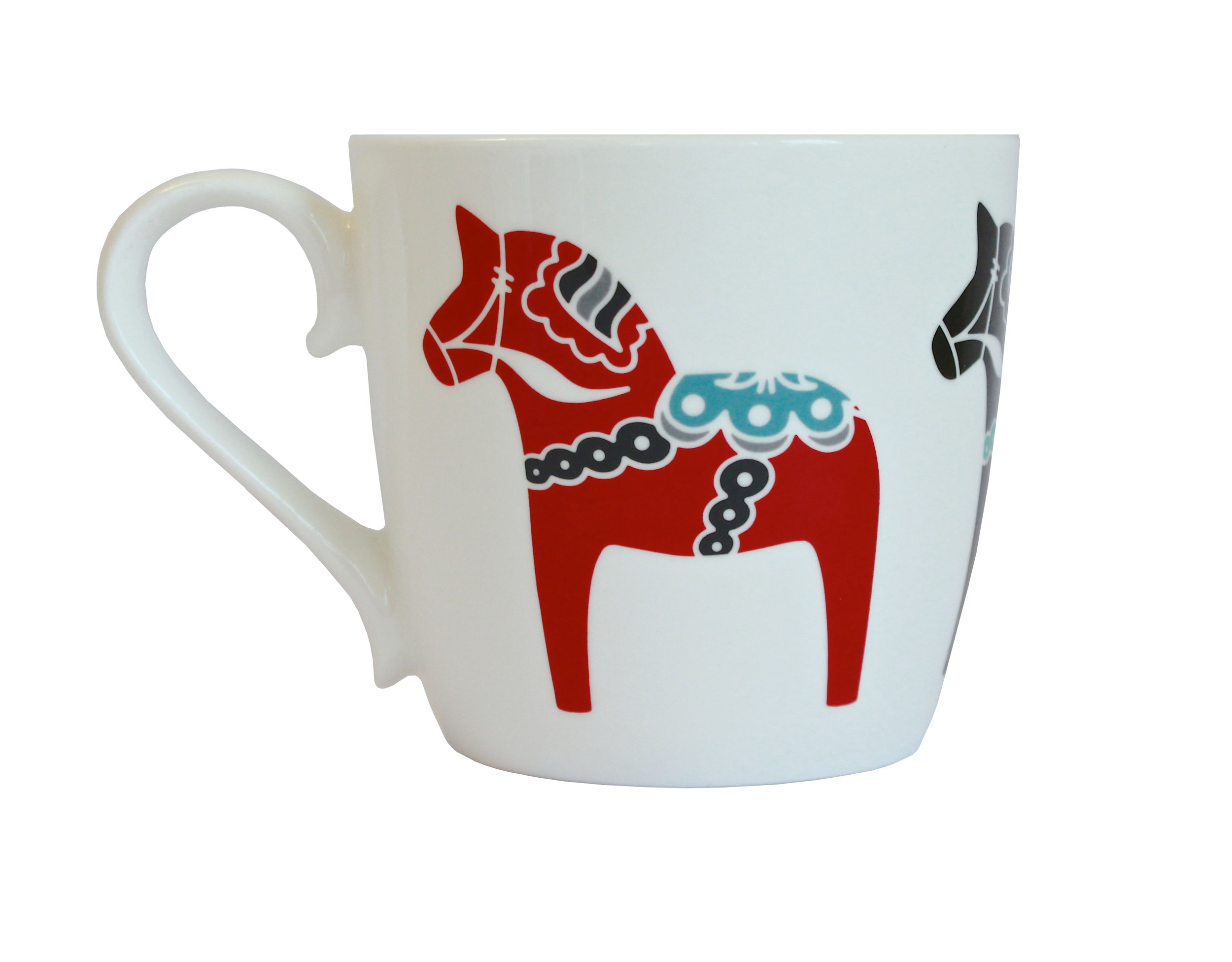 CafePress Swedish Dala Horses Mug 11 oz Ceramic Mug 559116357 