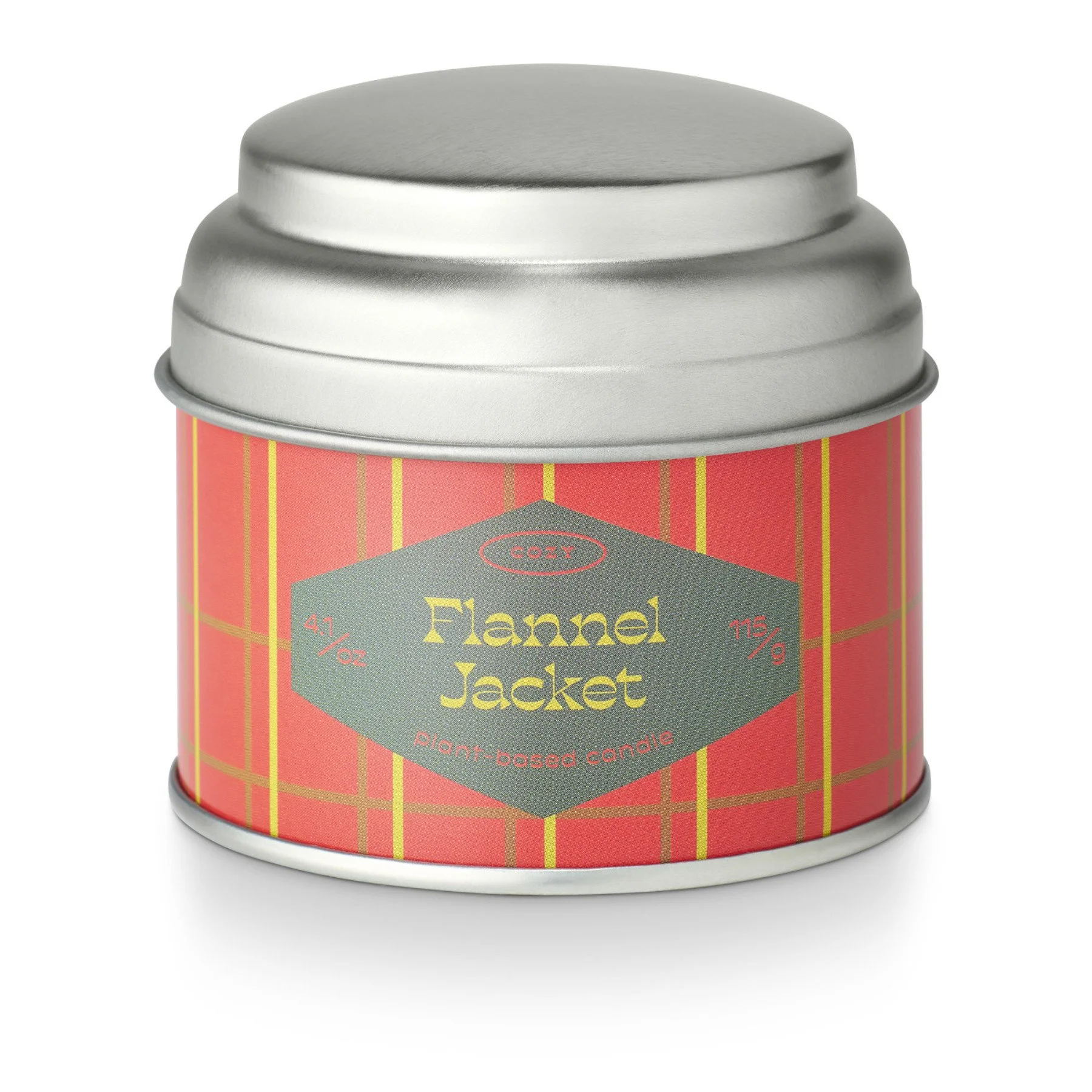 Flannel Jacket Tin Candle