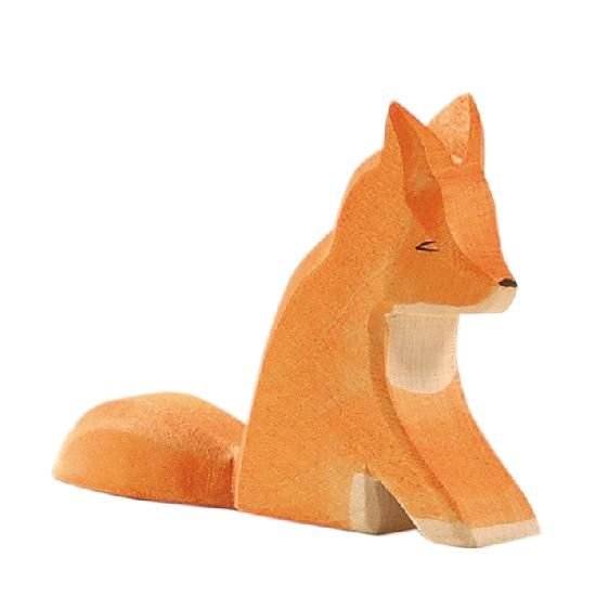 Fox Sitting by Ostheimer
