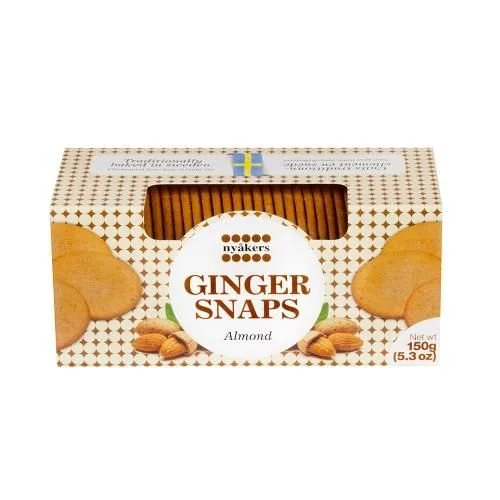 Nyåkers Almond Gingersnaps