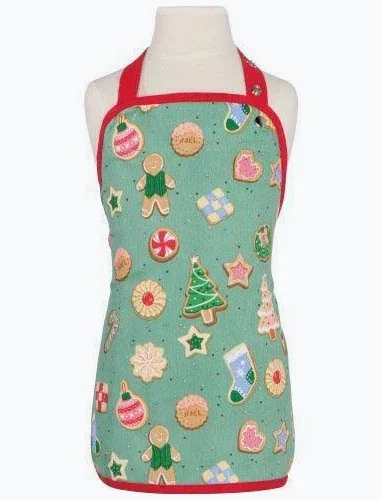 Cookie Exchange Kid's Christmas Apron