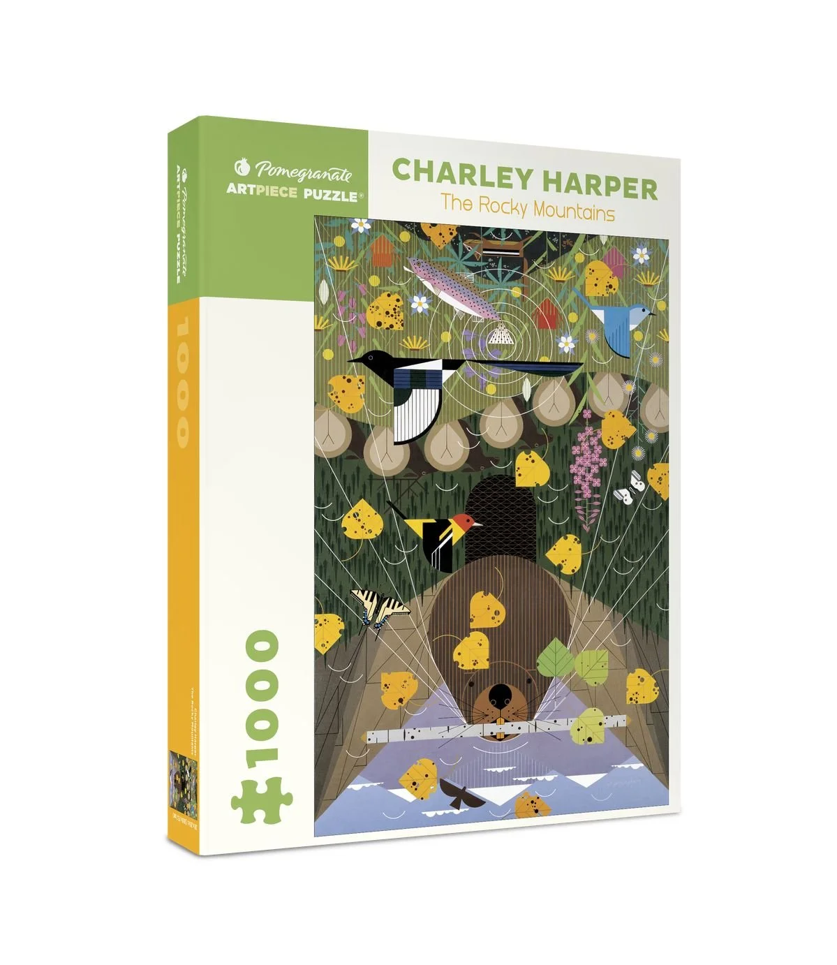 Charley Harper 1,000 Piece- The Rocky Mountains