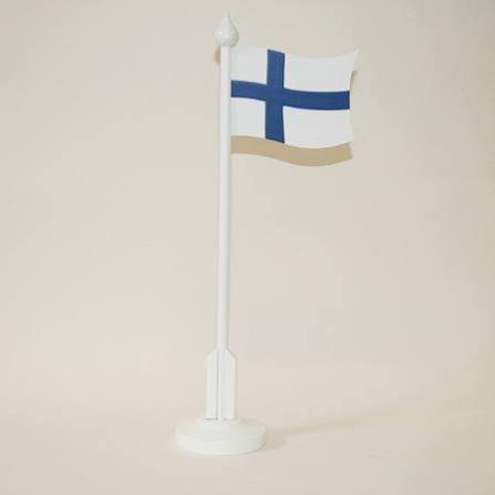 Table Flag Finland