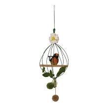 Wool Felt Cage Bird Mobile