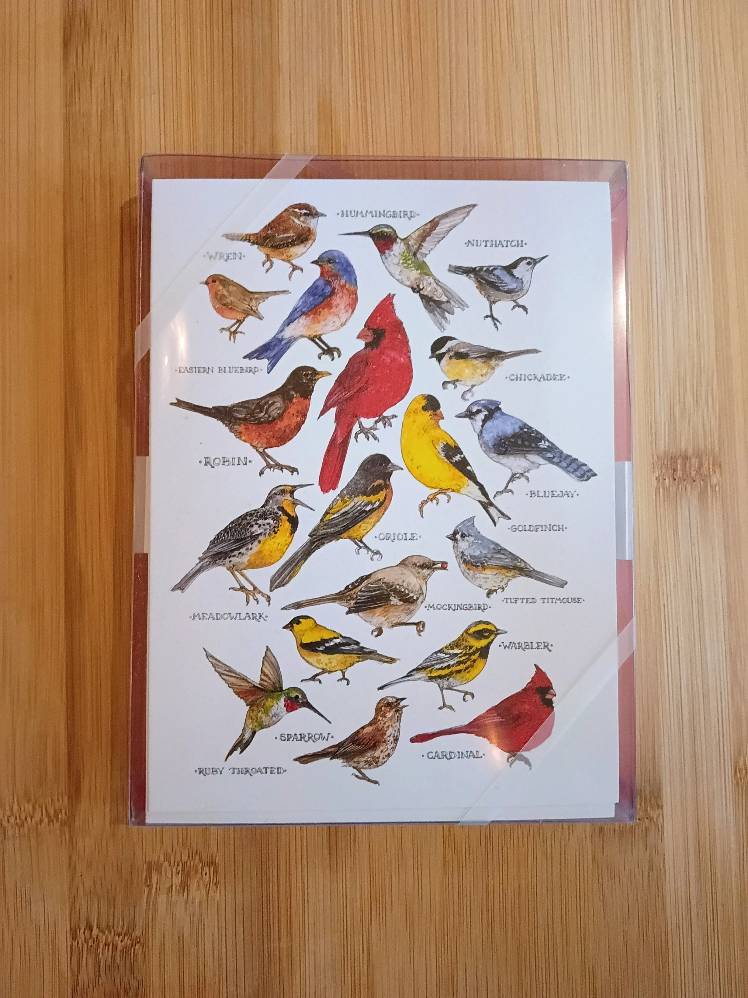 Songbirds Holiday Cards- Box of 10