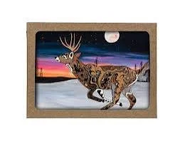 Runs Through Woods Like a Deer Box of 12 cards