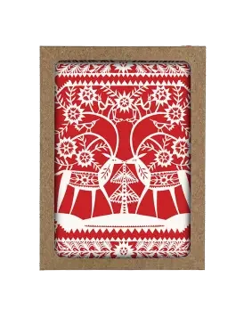 Holiday Reindeer Box of 12 Cards