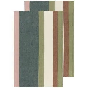 Oblique Tea Towels Set of2