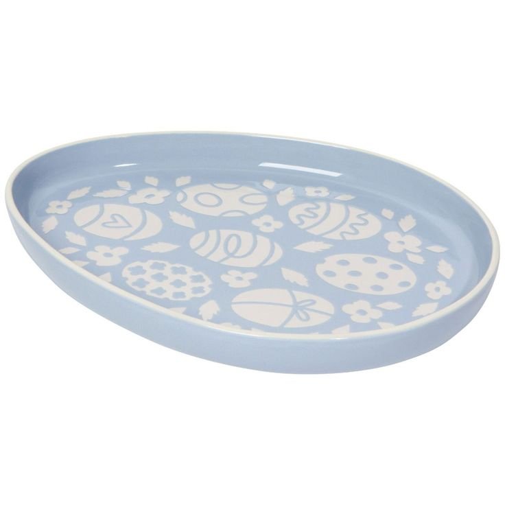 Easter Egg Shaped Tray by Danica